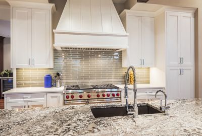 Stylish Countertops and Backsplash